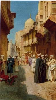 unknow artist Arab or Arabic people and life. Orientalism oil paintings  437 oil painting image